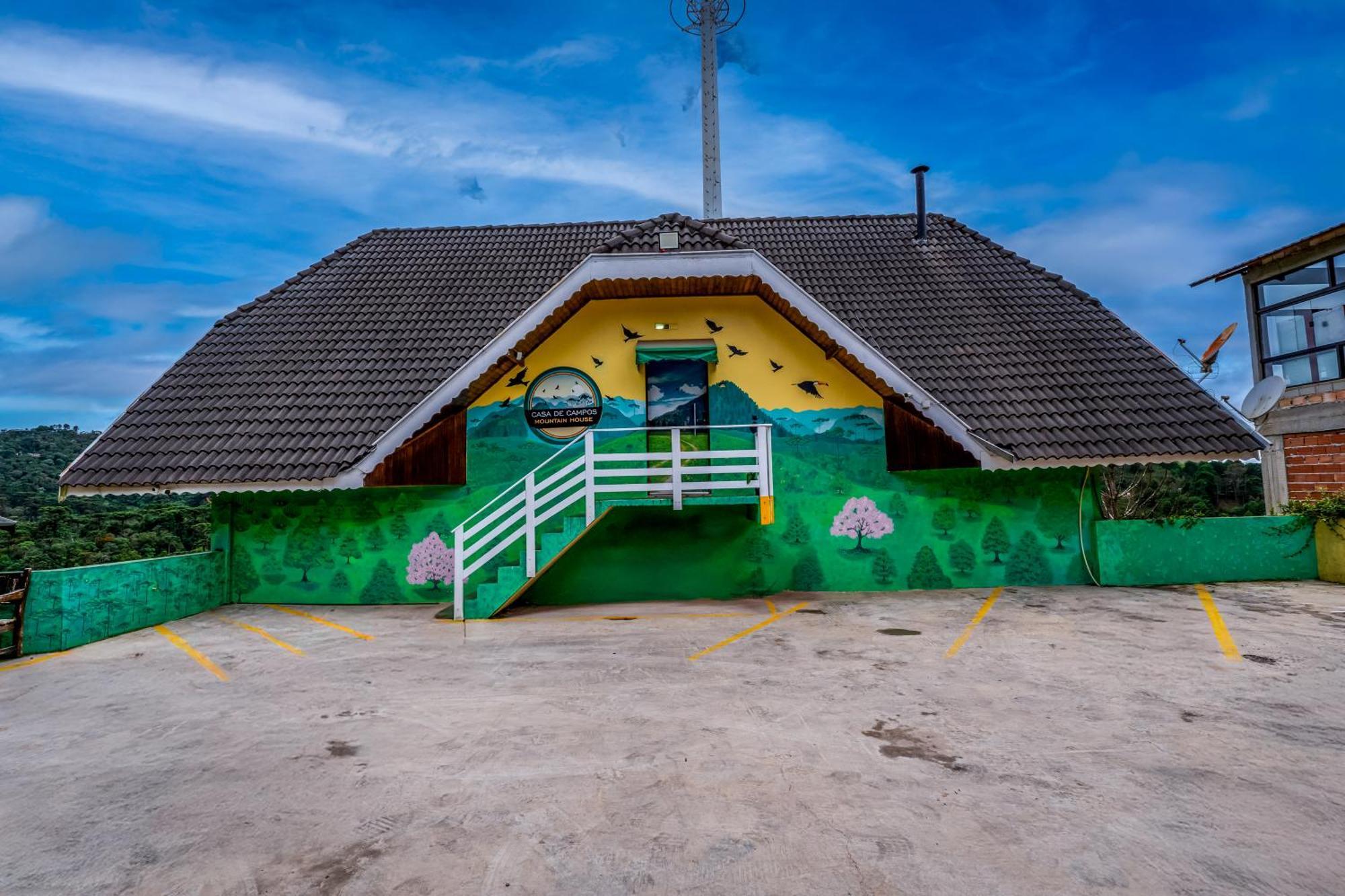 Velinn Pousada Casa De Campos Mountain House Кампус-ду-Жордау Экстерьер фото