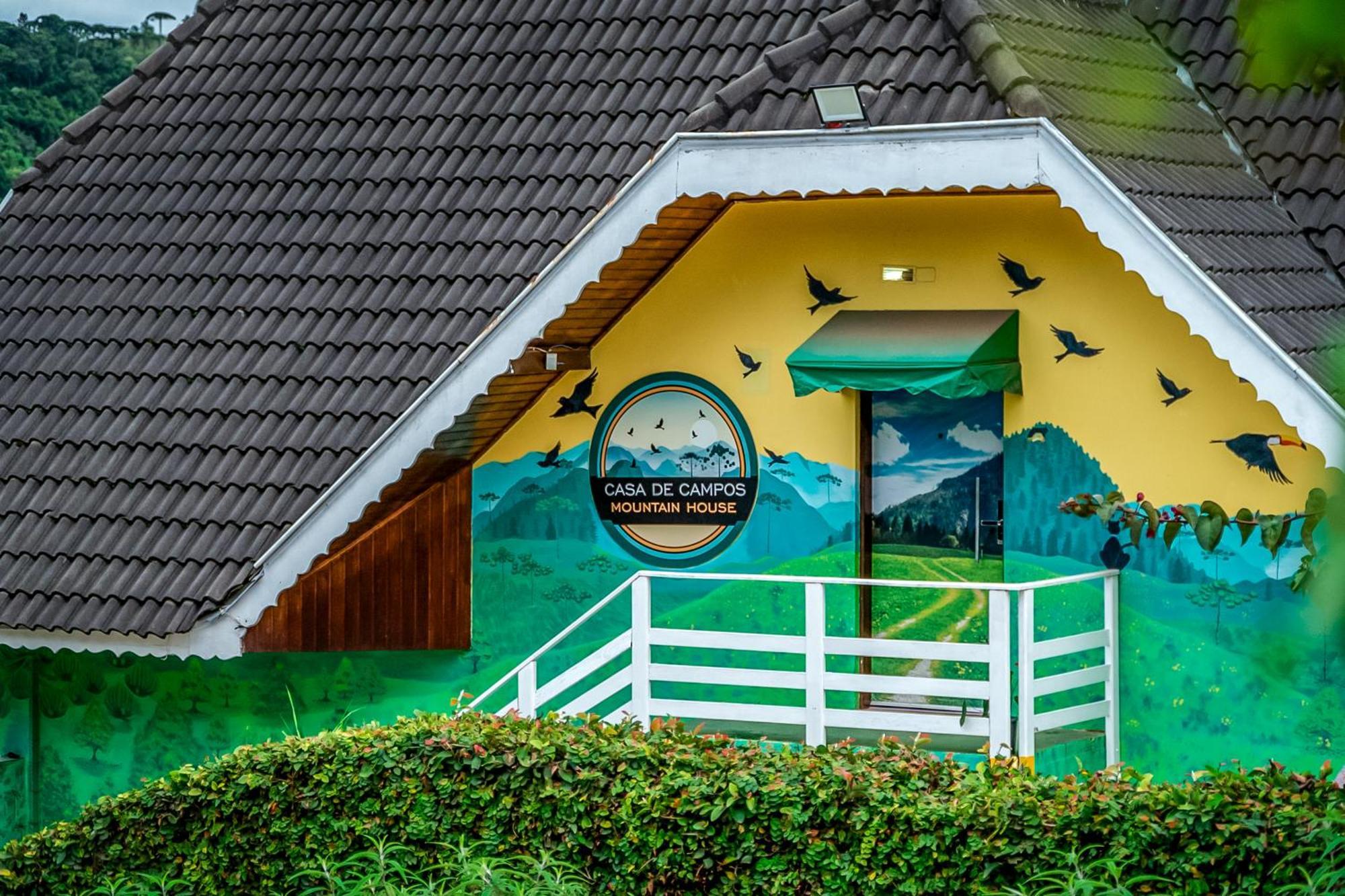 Velinn Pousada Casa De Campos Mountain House Кампус-ду-Жордау Экстерьер фото
